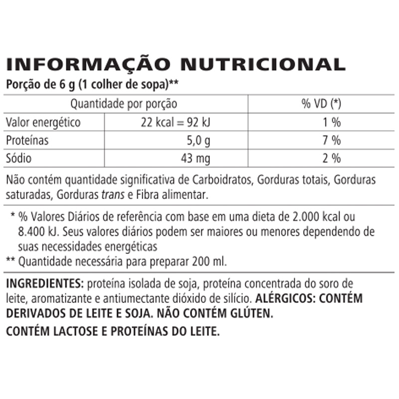 Pó de Proteína 240 g - Imagem 2